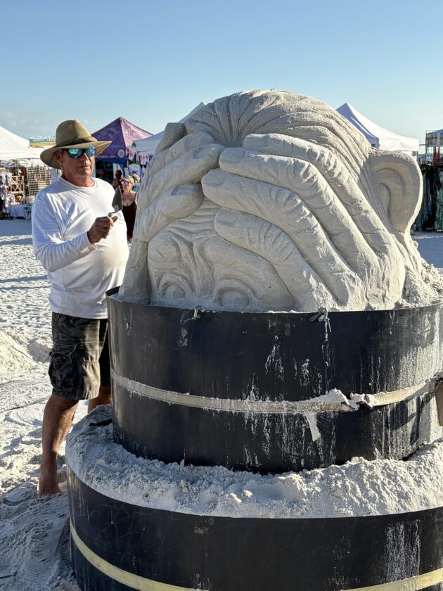 American Sand Sculpting Championship off to quick start